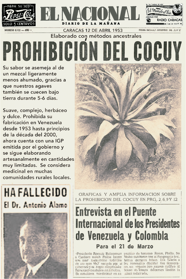 Prohicicion del cocuy 1953